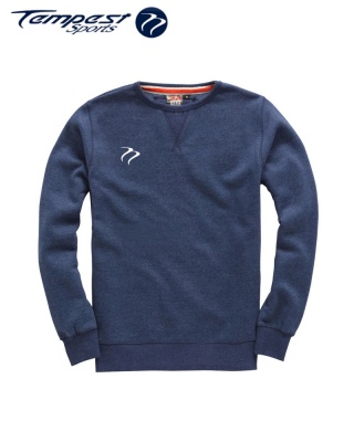 Tempest Heavyweight Sweater - Navy Melange